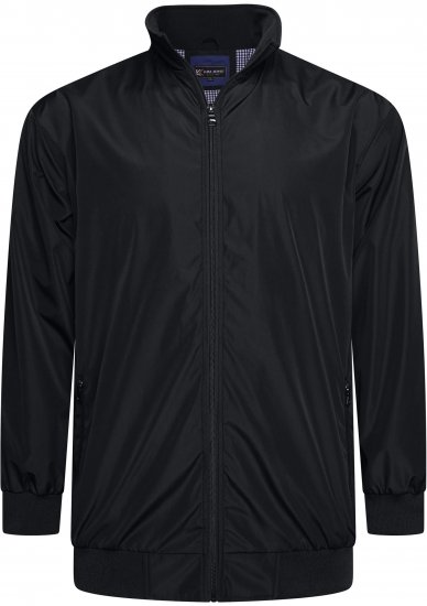 Kam jeans 445 Premium Harrington Jacket Black - Jakas & Lietus apģērbs - Jakas - 2XL-12XL