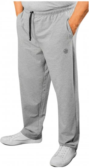 20 Nodi Stretch Fleece Cotton Sports Pants with Enzyme and Soft Touch Treatment Grey - Sporta bikses un šorti - Sporta bikses un Sporta šorti - 2XL-12XL