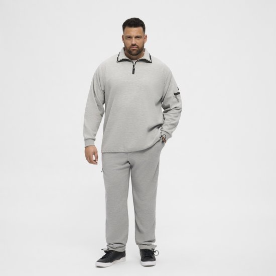 North Latitude Ottoman Sweatpants Mid Grey - Sporta bikses un šorti - Sporta bikses un Sporta šorti - 2XL-12XL