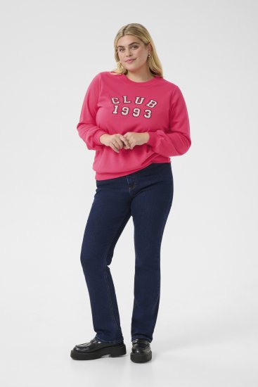 Kaffe Curve Violi Sweatshirt Raspberry Pink - Džemperi - 