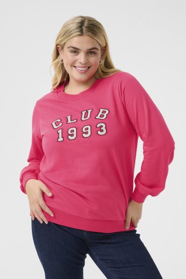 Kaffe Curve Violi Sweatshirt Raspberry Pink - Džemperi - 