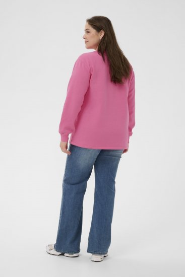 Kaffe Curve Sus Sweatshirt Pink Power - Džemperi - 
