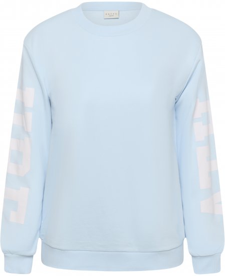 Kaffe Curve Mila Sweatshirt Nantucket Breeze Blue - Džemperi - 