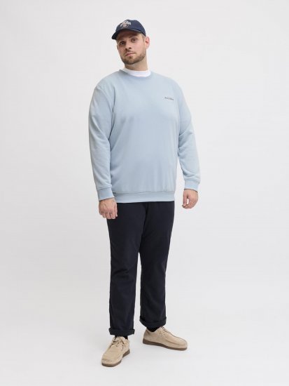 Jack & Jones Brandon Sweatshirt Blue - Džemperi un džemperi ar kapuci - Džemperi - 2XL-14XL