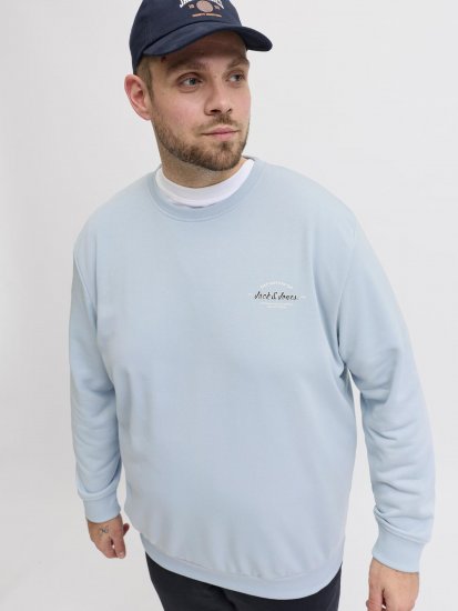 Jack & Jones Brandon Sweatshirt Blue - Džemperi un džemperi ar kapuci - Džemperi - 2XL-14XL