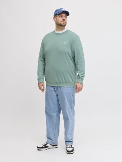 Jack & Jones Brandon Sweatshirt Turquoise - Džemperi un džemperi ar kapuci - Džemperi - 2XL-14XL