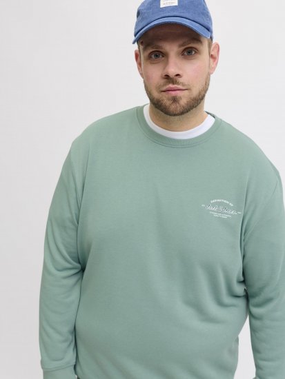 Jack & Jones Brandon Sweatshirt Turquoise - Džemperi un džemperi ar kapuci - Džemperi - 2XL-14XL