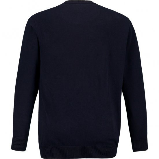 JP1880 Pullover Sweater Dark Navy TALL - VĪRIEŠU APĢĒRBS MT-6XLT - Apģērbs gariem vīriešiem