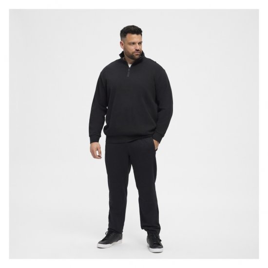 North Latitude Denim Half-Zip Sweatshirt Black - Džemperi un džemperi ar kapuci - Džemperi - 2XL-14XL