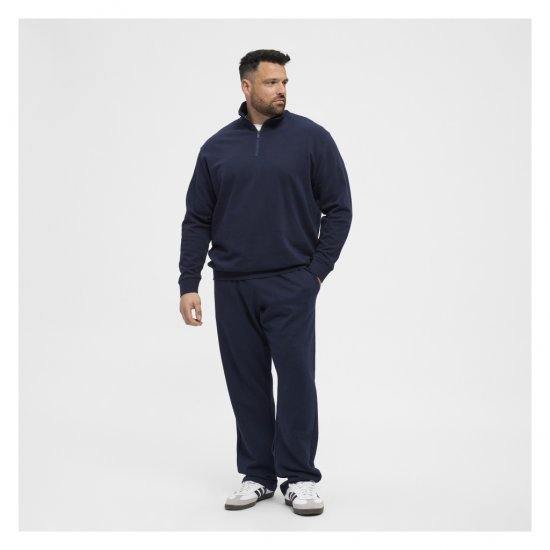 North Latitude Half-Zip Sweatshirt Navy Blue - Džemperi un džemperi ar kapuci - Džemperi - 2XL-14XL