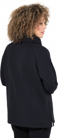 Ulla Popken Sparkling Candy Cane Graphic Sweatshirt Black - Džemperi un džemperi ar kapuci - 