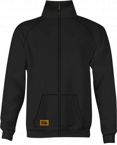 Motley Denim London Sweatshirt Black - Džemperi un džemperi ar kapuci - Džemperi - 2XL-14XL