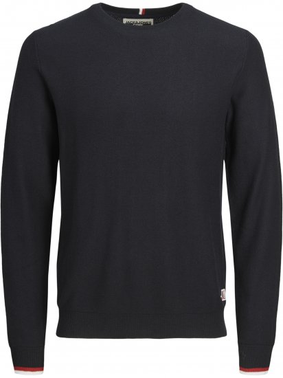 Jack & Jones Logan Spring Knitted Pullover Navy - Džemperi un džemperi ar kapuci - Džemperi - 2XL-14XL