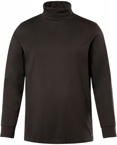 JP1880 Turtleneck Sweatshirt Long Sleeve Dark Brown - Džemperi un džemperi ar kapuci - Džemperi - 2XL-14XL
