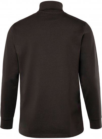 JP1880 Turtleneck Sweatshirt Long Sleeve Dark Brown - Džemperi un džemperi ar kapuci - Džemperi - 2XL-14XL