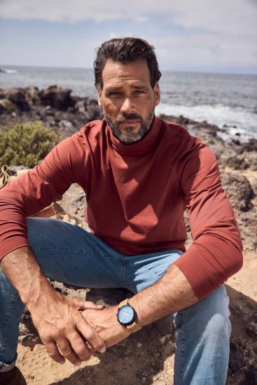 JP1880 Turtleneck Sweatshirt Red - Džemperi un džemperi ar kapuci - Džemperi - 2XL-14XL