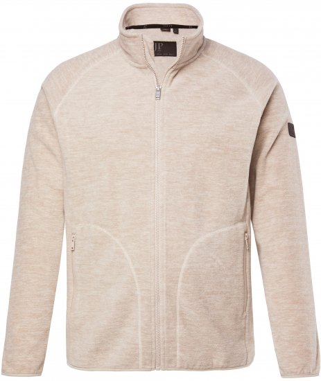 JP1880 Fleece Jacket Stand-up Collar Dusty Pink - Sporta apģērbs & outdoor - Liela izmēra sporta apģērbi vīriešiem