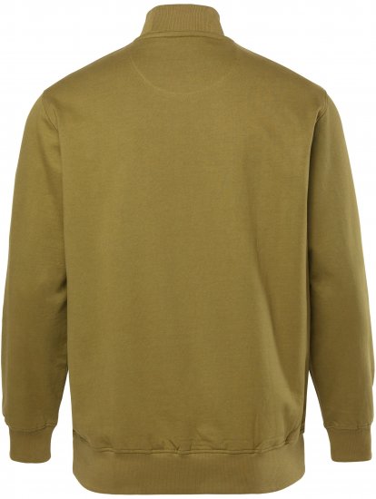 JP1880 Sweatshirt Stand-up Collar Smooth Fabric Dark Olive - Džemperi un džemperi ar kapuci - Džemperi - 2XL-14XL
