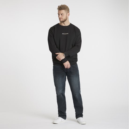North Latitude Denim Logo Sweatshirt Black TALL - TALL džemperi - 