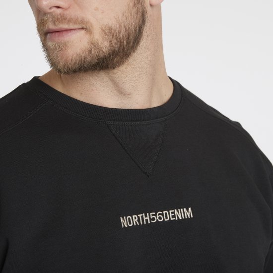North Latitude Denim Logo Sweatshirt Black TALL - TALL džemperi - 