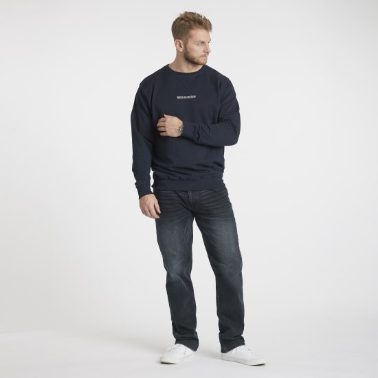 North Latitude Denim Logo Sweatshirt Navy Blue TALL - TALL džemperi - 