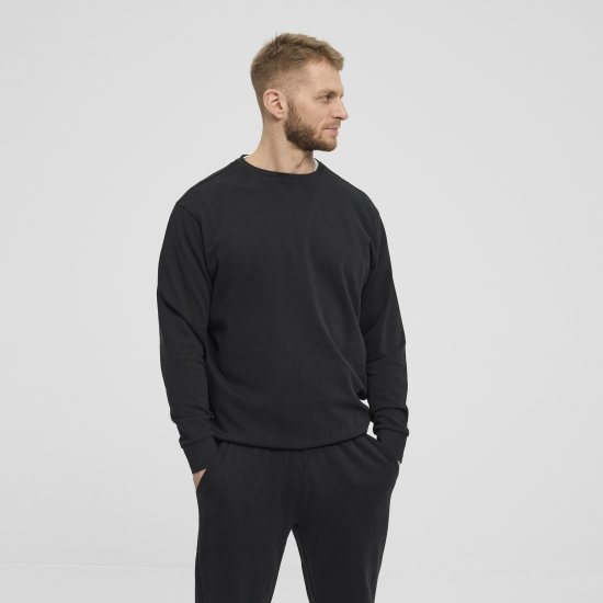 North Latitude Denim Crew Neck Sweatshirt Black TALL - TALL džemperi - 