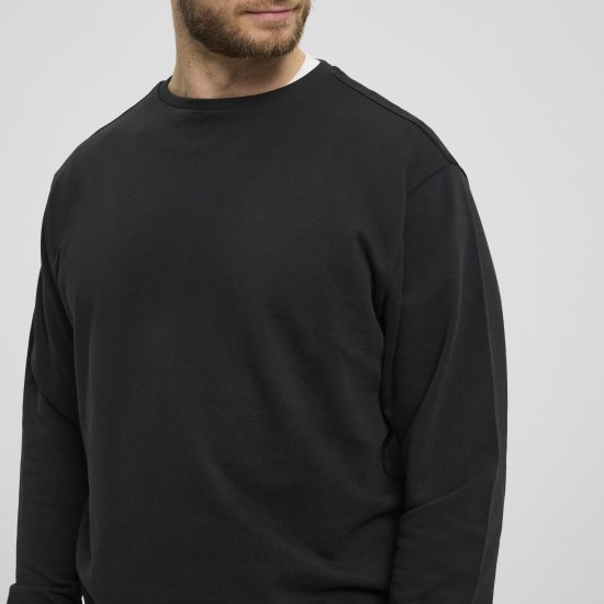 North Latitude Denim Crew Neck Sweatshirt Black TALL - TALL džemperi - 