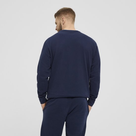 North Latitude Denim Crew Neck Sweatshirt Navy Blue TALL - TALL džemperi - 
