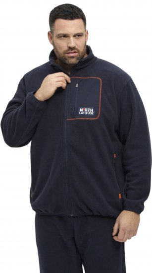 North Latitude 53142 Soft Fleece Jacket Dark Navy - Džemperi un džemperi ar kapuci - Džemperi - 2XL-14XL