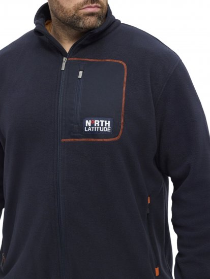 North Latitude 53142 Soft Fleece Jacket Dark Navy - Džemperi un džemperi ar kapuci - Džemperi - 2XL-14XL
