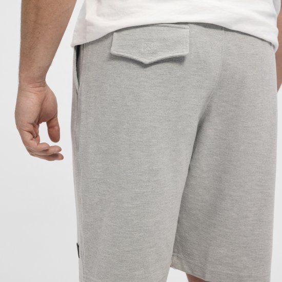 North Latitude Ottoman Sweatshorts Mid Grey - Sporta bikses un šorti - Sporta bikses un Sporta šorti - 2XL-12XL