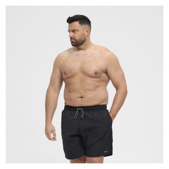 North Latitude Swimshorts Black - Apakšveļa un peldšorti - Apakšveļa - 2XL-8XL