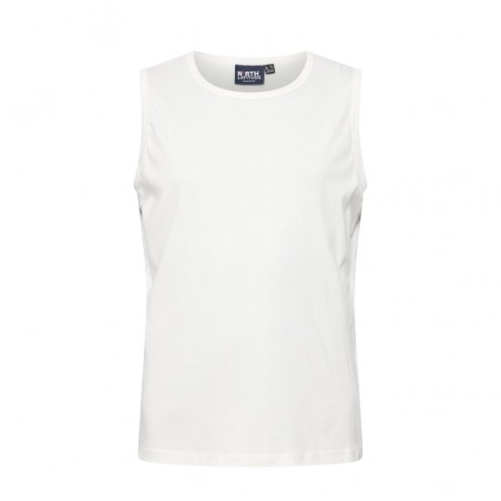 North Latitude Tanktop White - Lielo vīriešu t-krekli bez piedurknēm - Lielo vīriešu t-krekli bez piedurknēm
