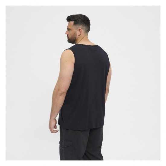 North Latitude Tanktop Black - Lielo vīriešu t-krekli bez piedurknēm - Lielo vīriešu t-krekli bez piedurknēm
