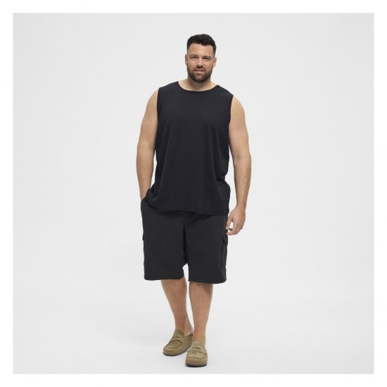 North Latitude Tanktop Black - Lielo vīriešu t-krekli bez piedurknēm - Lielo vīriešu t-krekli bez piedurknēm