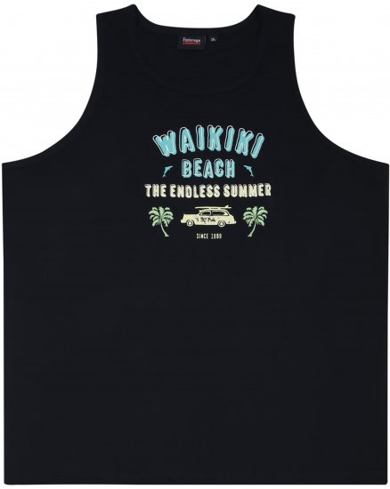 Espionage T405 Waikiki Tanktop Navy - Lielo vīriešu t-krekli bez piedurknēm - Lielo vīriešu t-krekli bez piedurknēm