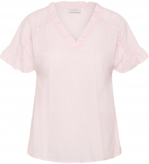 Kaffe Curve Valeria Top Ballerina Pink - Krekli un topi - 