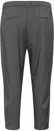 Kaffe Curve Merla Bikses Dark Grey Melange - Džinsi & Bikses Lielos Izmēros – Plus Size - 