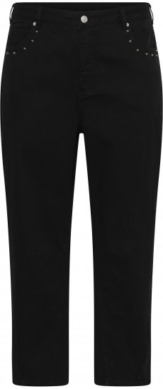 Kaffe Curve Brenn Barrel Twill Jeans Washed Black - Džinsi - 