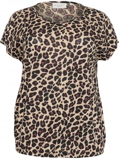 Kaffe Curve Sonna Stanley Tops Leoparda raksts - T-krekli - 