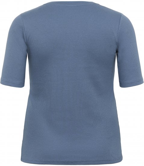 Kaffe Curve Carina T-Shirt Blue - T-krekli - 
