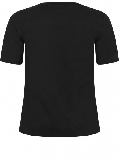 Kaffe Curve Ariana T-Shirt Black - T-krekli - 