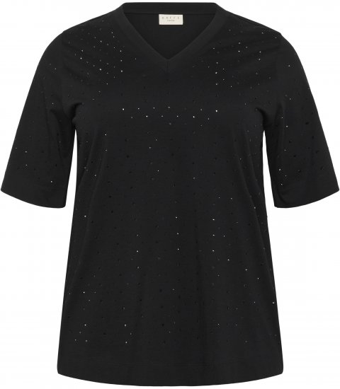 Kaffe Curve Phoelina T-Shirt Black - T-krekli - 