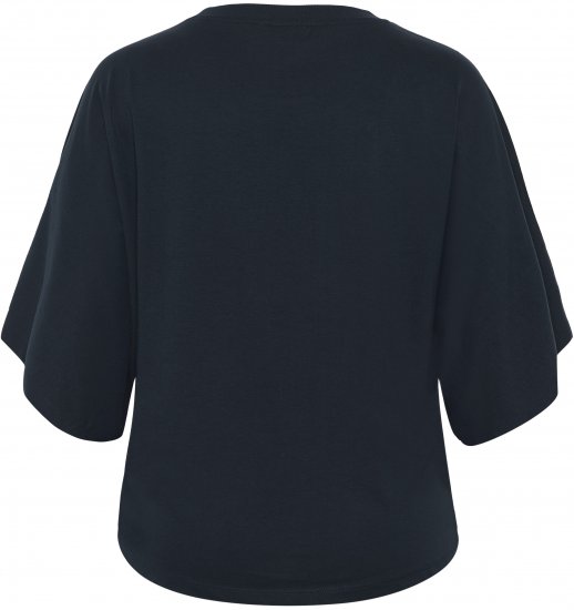 Kaffe Curve Stormi T-Shirt Navy - T-krekli - 