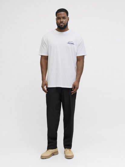 Jack & Jones Brandon T-Shirt White - T-krekli - T-krekli - 2XL-14XL