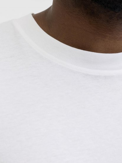 Jack & Jones Brandon T-Shirt White - T-krekli - T-krekli - 2XL-14XL