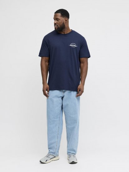Jack & Jones Brandon T-Shirt Blue - T-krekli - T-krekli - 2XL-14XL