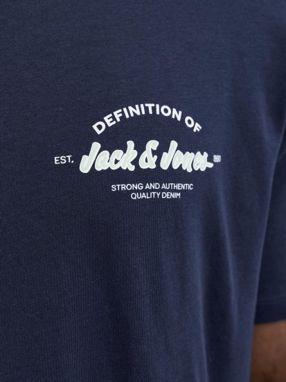 Jack & Jones Brandon T-Shirt Blue - T-krekli - T-krekli - 2XL-14XL