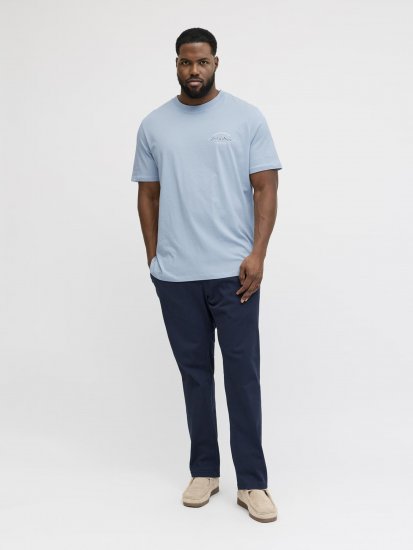 Jack & Jones Brandon T-Shirt Celestial Blue - T-krekli - T-krekli - 2XL-14XL
