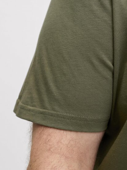 Jack & Jones Edenver T-Shirt Khaki - T-krekli - T-krekli - 2XL-14XL